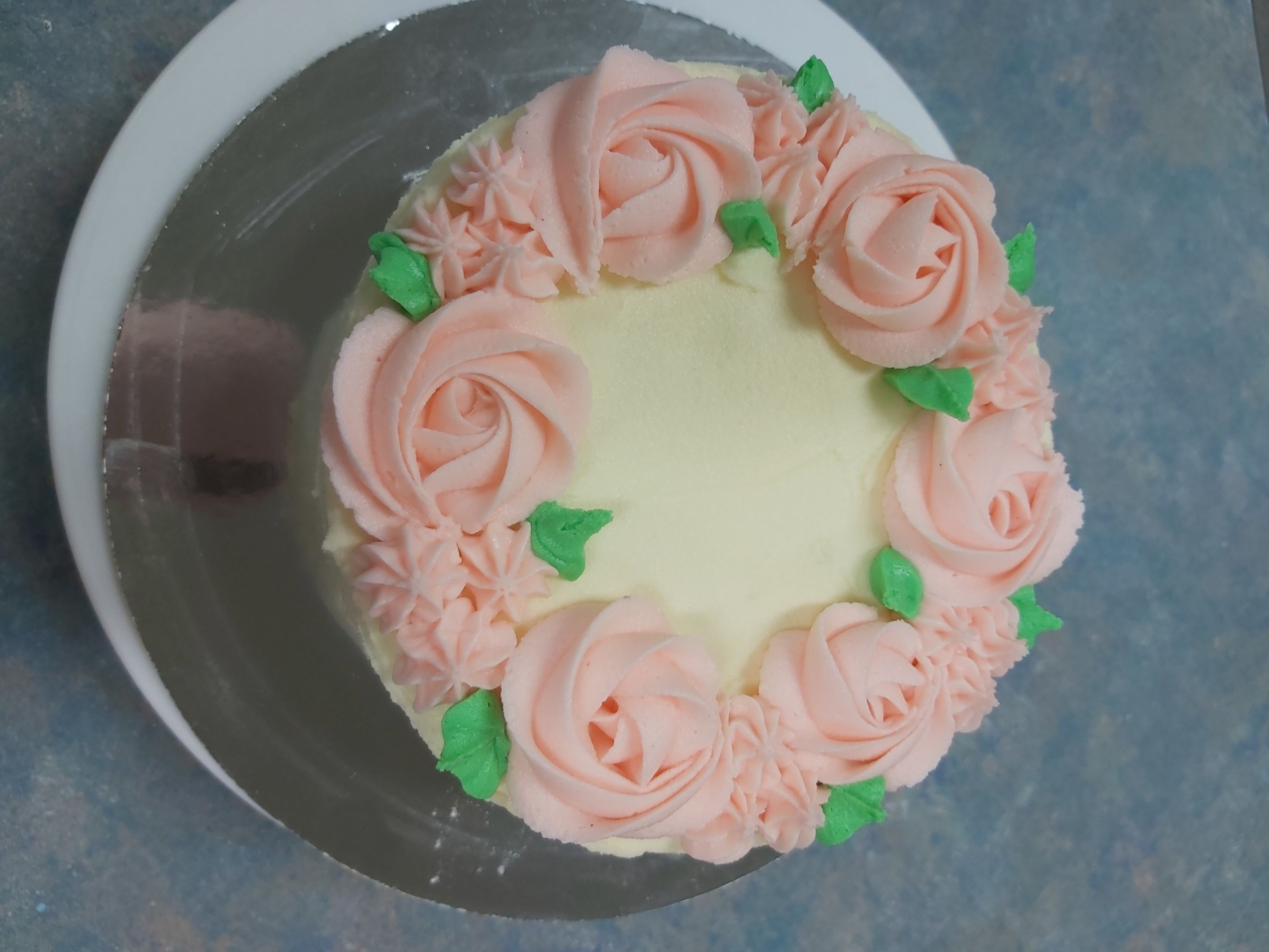 Cake Decorating - Butter Icing Cake